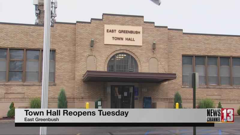 East Greenbush Town Hall to reopen after ceiling collapse WNYT com