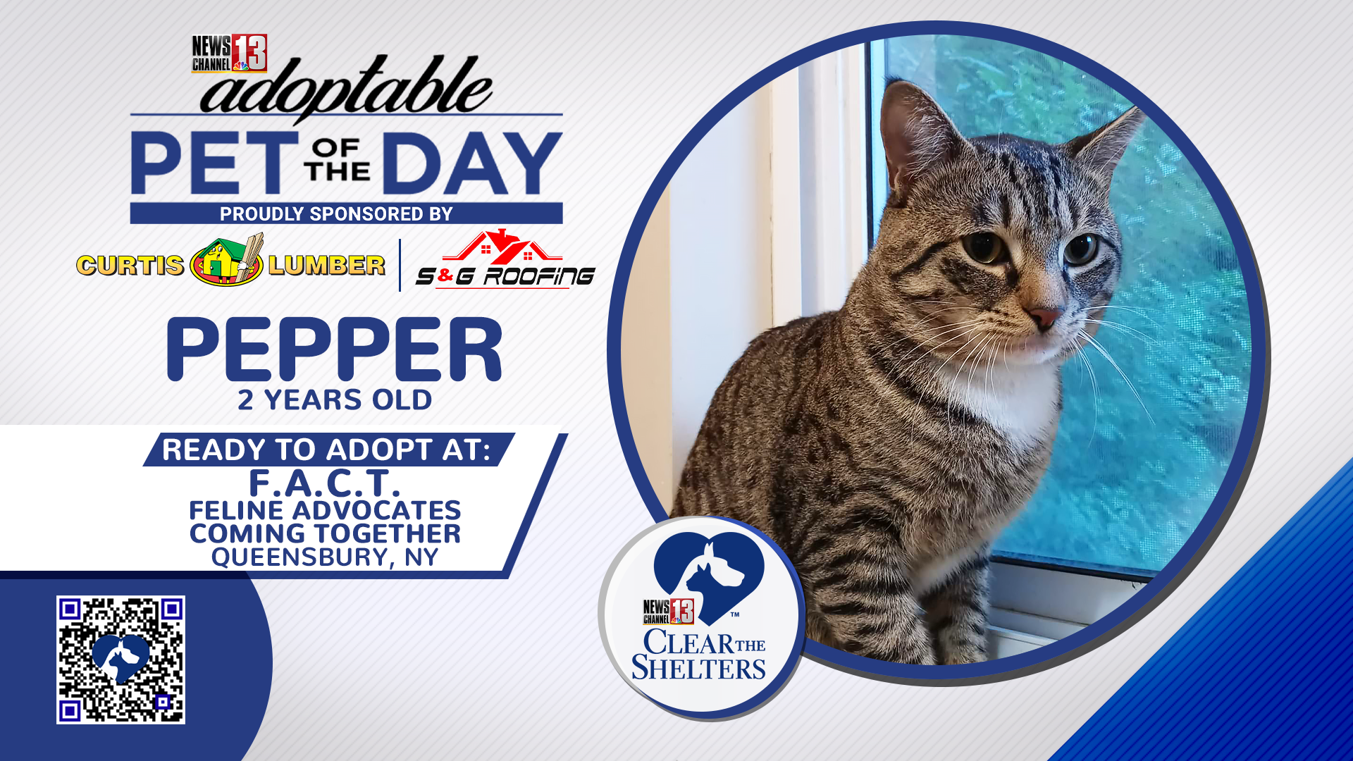 Clear The Shelters Pepper FS