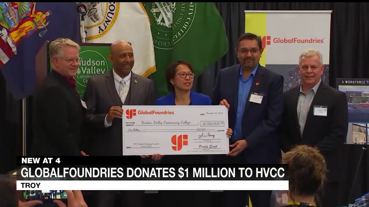 GlobalFoundries donates $1 million to HVCC for tech program