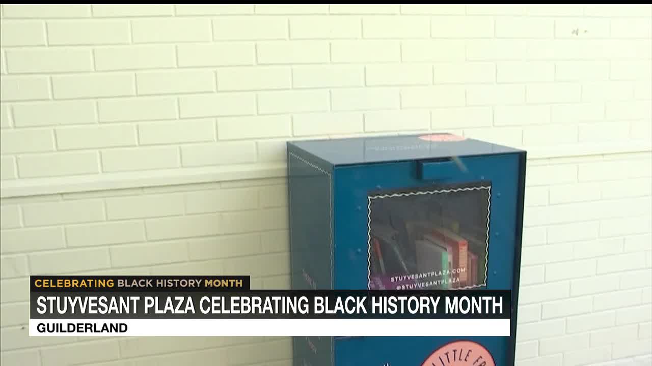 Free library at Stuyvesant Plaza honors Black History Month