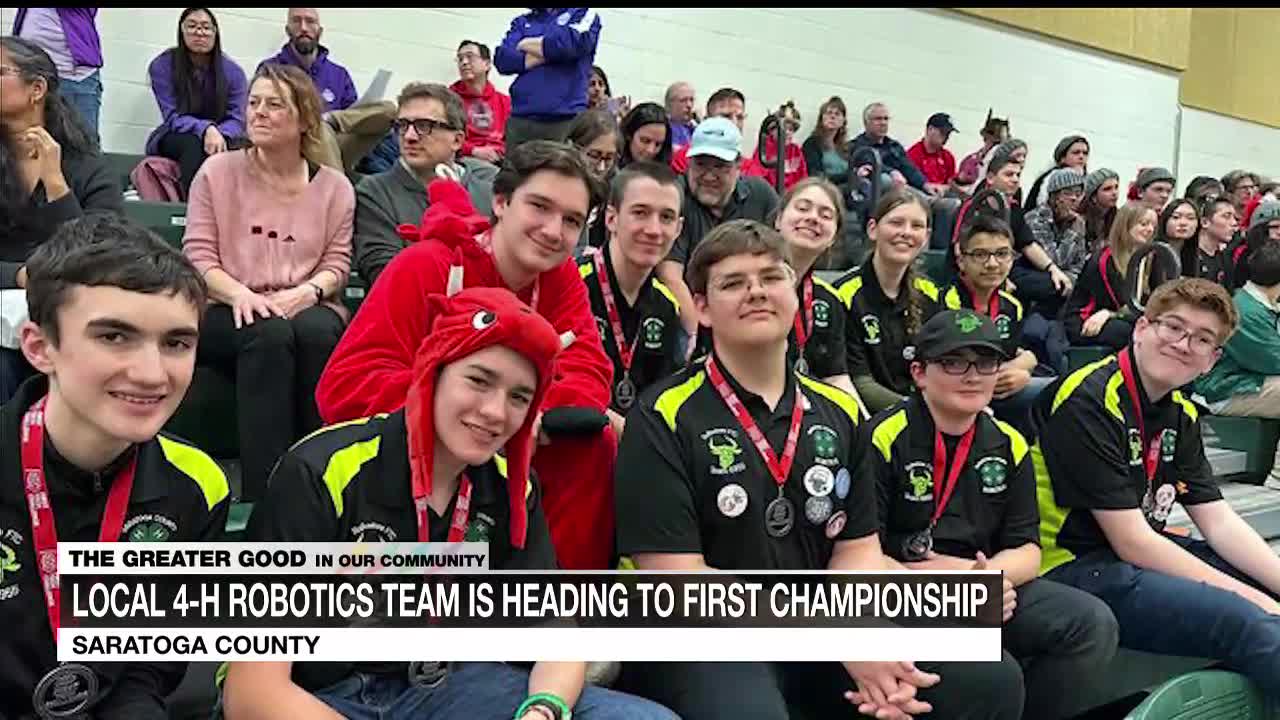 Saratoga County robotics team move closer to championship win