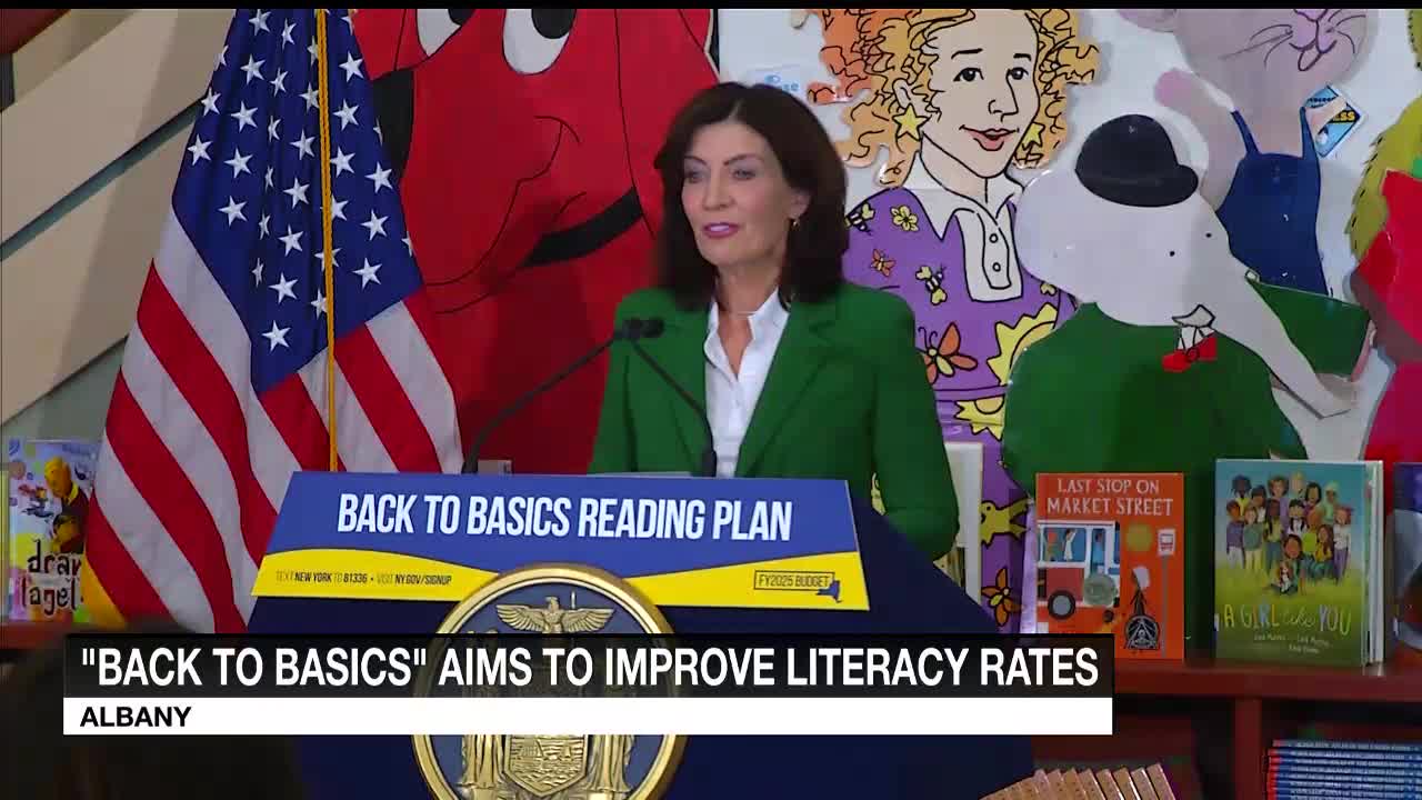 Hochul emphasizes the importance of science-based reading instruction