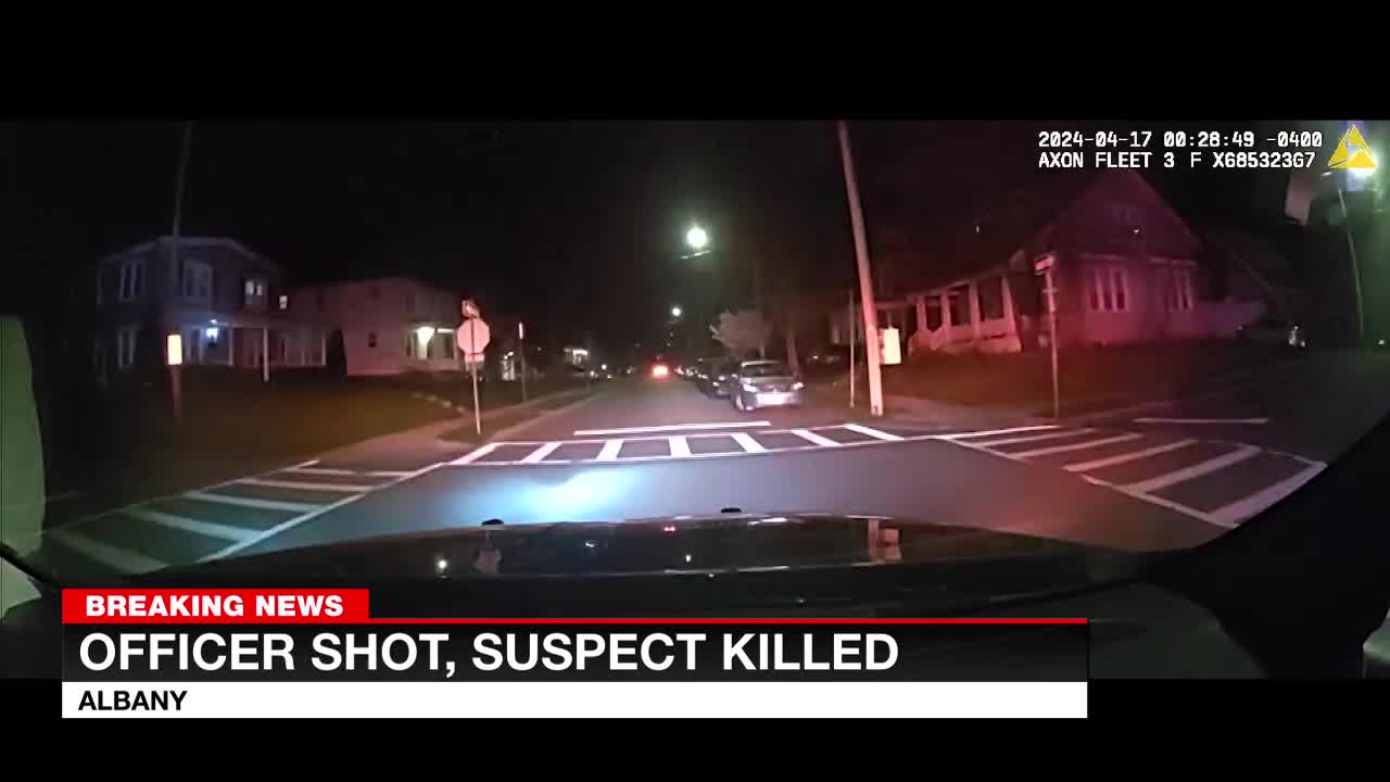 Albany Police release body cam video of officer-involved shooting