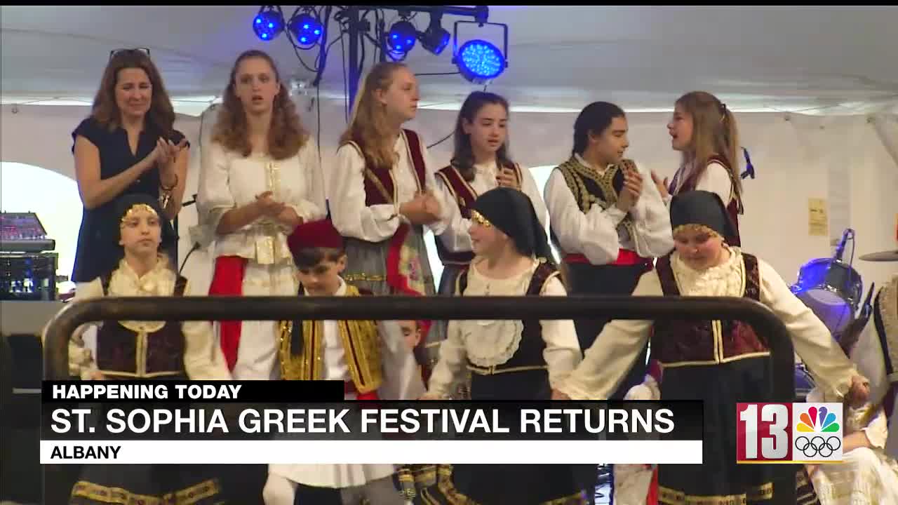 Saint Sophia Greek Fest returns to Albany NewsChannel 13