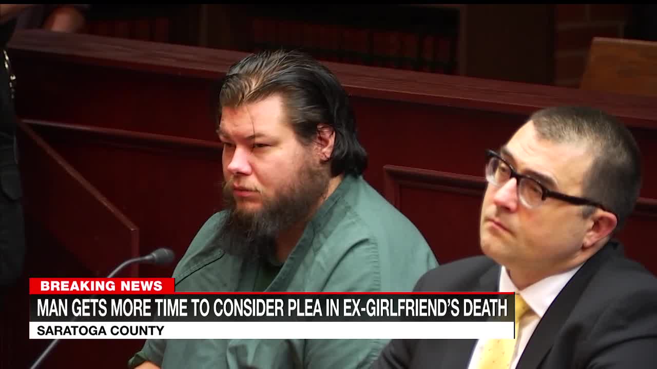 Saratoga Springs man gets more time to consider pleading guilty in ex-girlfriend’s death