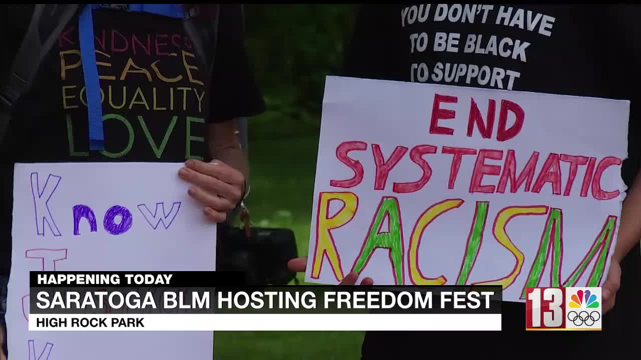 Saratoga Black Lives Matter holding Freedom Fest on Friday - WNYT.com ...