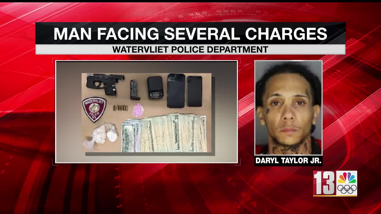 Chase leads to weapons and drug charges against Watervliet man