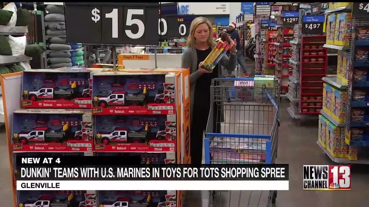 Dunkin’, US Marines team up in Toys for Tots shopping spree