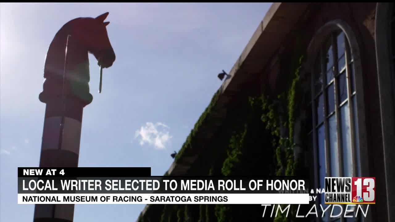 Three people honored for coverage of horse racing