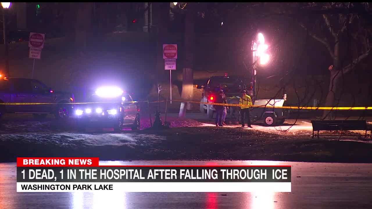 Child dead, another injured after falling through ice in Washington Park