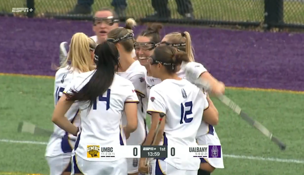 UAlbany women's lacrosse dominates UMBC 14-8