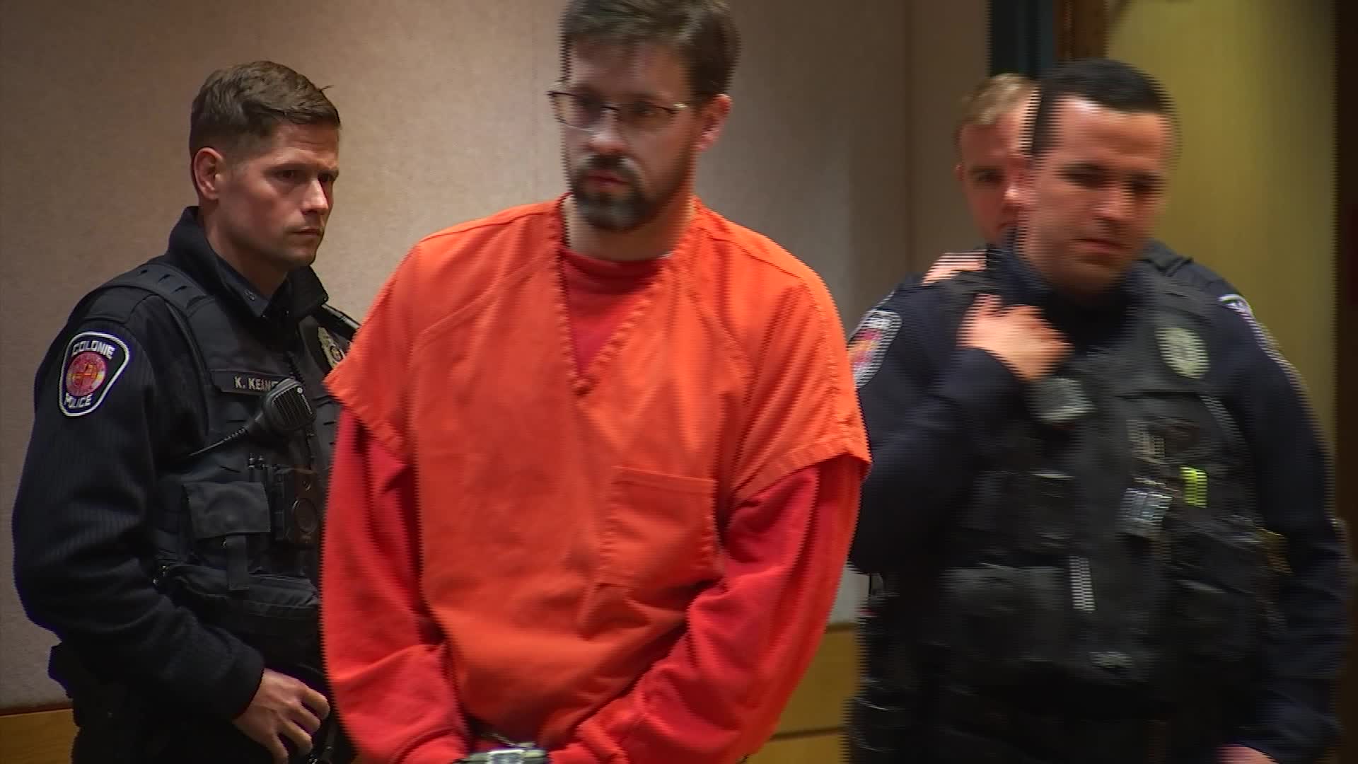 Dennis Drue at a recent court appearance.
(WNYT)