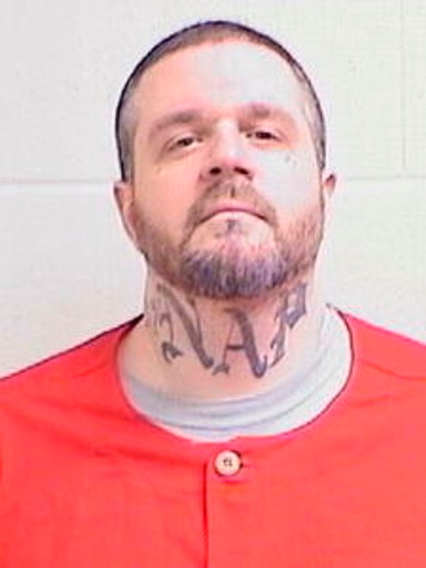 This undated photo provided by the Indiana Department of Correction shows Benjamin Ritchie, whose execution has been scheduled by the Indiana Supreme Court following his conviction for the 2000 murder of an Indiana police officer. (Indiana Department of Correction via AP)